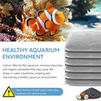 6 Pack Aquarium Activated Carbon Bags, Chemical Aquarium Filter Media, - Image 7