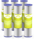5 Micron Whole House Water Filter Cartridge, Pleated Sediment Filters by MewMore