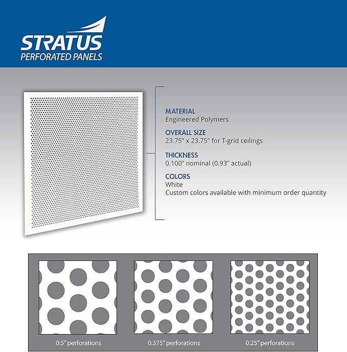 2'x2' Black Plastic Perforated Tile, 3 Pack, - Image 5