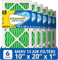 Maycold MERV 13 10x20x1 Air Filter, High-Efficiency Pleated AC & Furnace Filters by Maycold