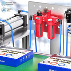 TAILONZ PNEUMATIC 0-150PSI 1/2 Inch NPT Aluminum Alloy Air Filter Drying System - Image 3