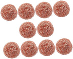 10pcs Copper Cleaning Balls for Soldering Iron Tips Nozzle Cleaner Soldering by Holibanna