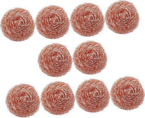 10pcs Copper Cleaning Balls for Soldering Iron Tips Nozzle Cleaner Soldering by Holibanna