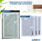RayAir Supply 20x25 Replacement Filter Pads Compatible - Image 2