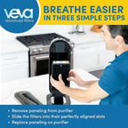 VEVA Genuine 8000 Elite Pro Series Air Purifier 2 HEPA Filters & 8 Carbon - Image 5
