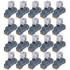 20PCS Electromagnetic Power Relay, 8-Pin 10 AMP 24V AC Relay Coil by VAMRONE