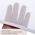 PATIKIL 4"x14" Magnetic Vent Cover, 6 Pack Floor Wall Air Registers Cover - Image 4