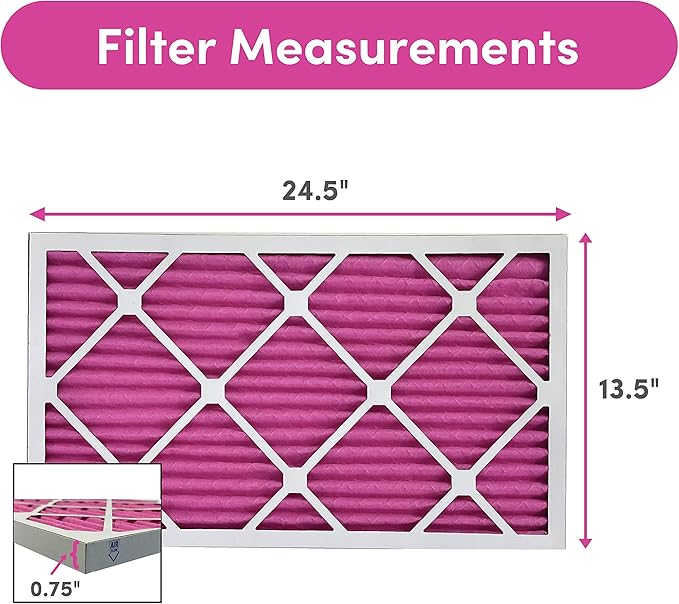 Colorfil 14x25x1 Air Filter | Made in the USA | Color Changing | Remove Cat and - Image 5