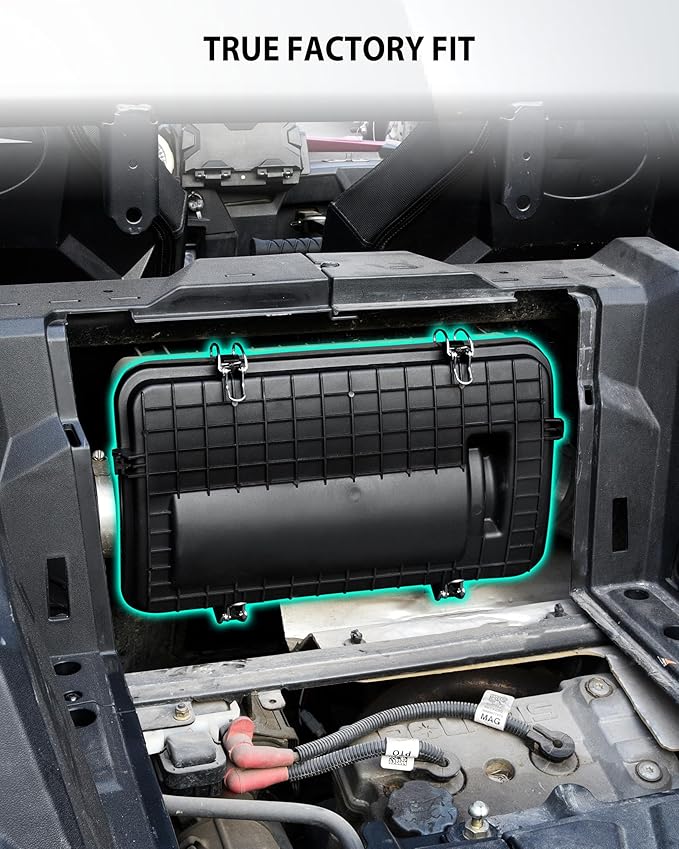 Airbox Cover Assembly for Polaris RZR XP 1000 / RZR XP Turbo 2014-2023 - Image 3