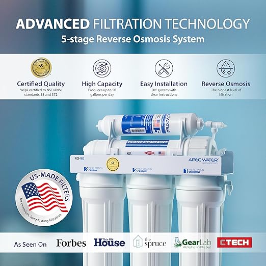 APEC Water Systems RO-90 Ultimate Series Top Tier Supreme Certified High Output - Image 2