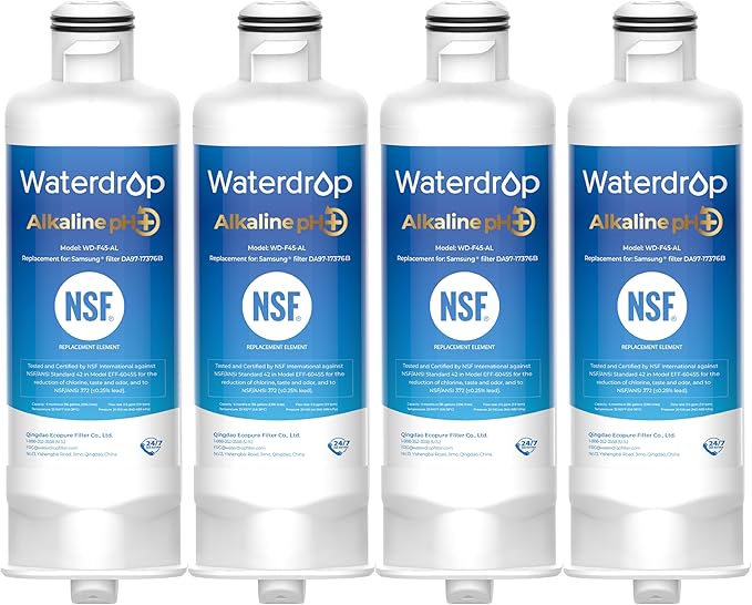 Waterdrop Alkaline DA97-17376B Water Filter, Enhances pH, Replacement by Waterdrop