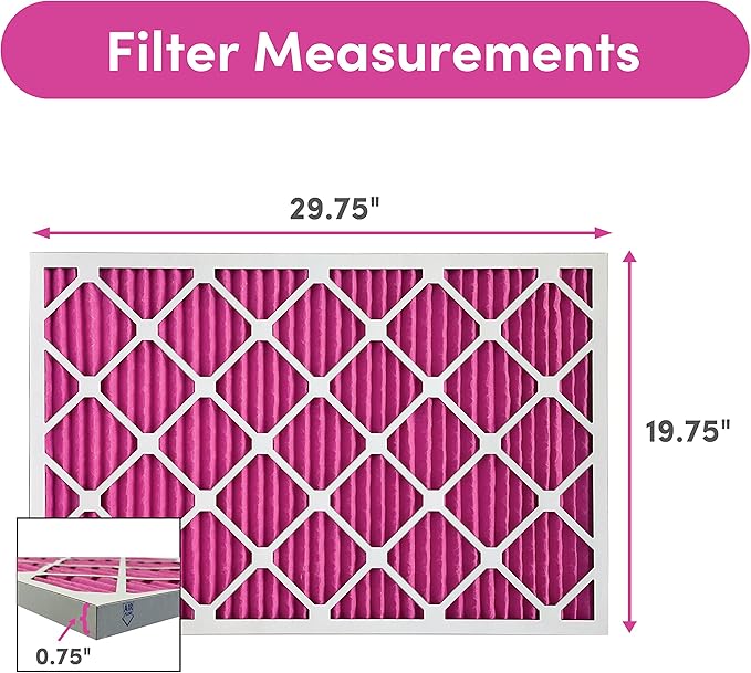Colorfil 20x30x1 Air Filter | Made in the USA | Color Changing | Remove Cat and - Image 5