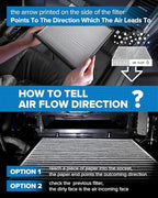 PHILTOP Cabin Air Filter w/Activated Carbon, Compatible - Image 6