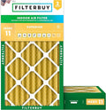 Filterbuy 12x20x4 Air Filter MERV 11 Superior Pet & Allergy Defense, by Filterbuy
