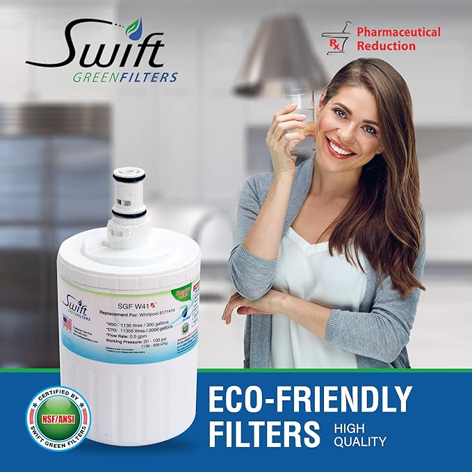 Swift Refrigerator Water Filter Compatible - Image 2