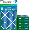Filterbuy 12x30x2 Air Filter MERV 13 Optimal Smoke & Allergy Defense, by Filterbuy