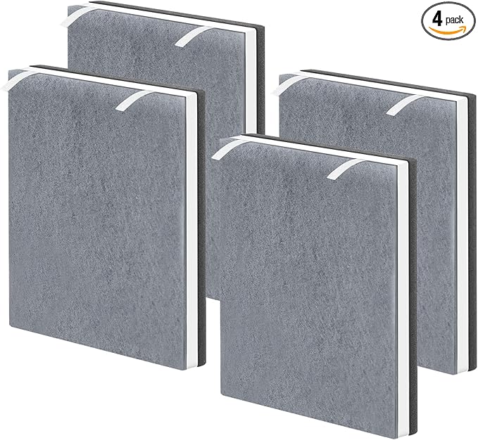 4 Pack vital 100 Replacement Filt-er Compatible by AddtoYourCart