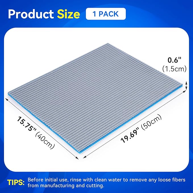 Borlech 8-Layer Fast-Acting Aquarium Filter Pad - Image 9