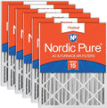 Nordic Pure 20x20x4 Pleated MERV 15 Air Filters 6 Pack by NordicPure
