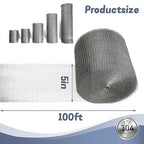 5" X 100 ft 304 Stainless Steel Mesh, Wire Mesh - Image 2