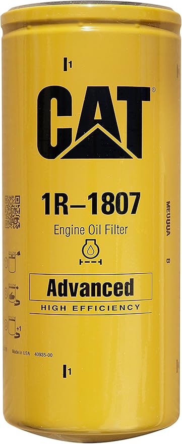 Caterpillar 1R1807 1R-1807 Engine Oil Filter Advanced High Efficiency Multipack by CatFootwear