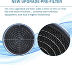 HEPA H14 Filtration Laminar Flow Hood（Include HEPA Filter）, Updated Fan Filter - Image 4