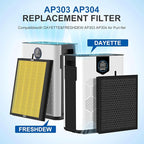 AP303 AP304 Replacement Filter, Compatible - Image 3