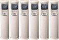 Bluonics 4.5 x 20" Carbon Block Water Filters 6 pcs 4.5" x 20" Cartridges by BLUONICS