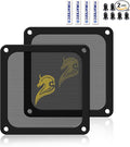 140mm Fan Filter PC Dust Filter Computer Fan Grills Dust Mesh Magnetic Frame PC by YIMATEECO