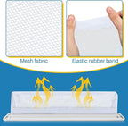Zonon 12 Pcs 4 x 10 Inch Floor Register Trap Cover Vent Screen - Image 3