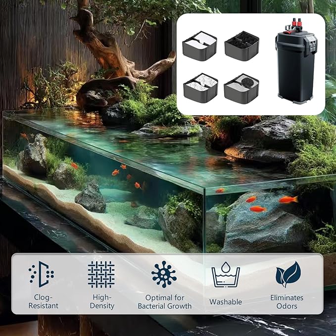 30 Pack Replacement Filter Media Kit Compatible - Image 6