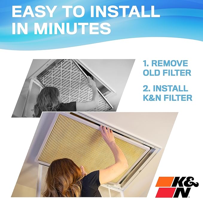 K&N 16x20x1 HVAC Furnace Air Filter, Lasts a Lifetime, Merv 11, the Last HVAC - Image 5