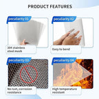 8 Pack 6×8 Inch Wire Mesh Screen, 20 Mesh Stainless Steel Mesh, Durable and - Image 4