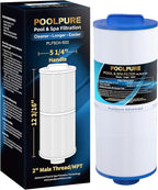 POOLPURE 5CH-502 Fine Thread Spa Filter Replaces PPM50SC-F2M, Marquis Spa 20041 by POOLPURE