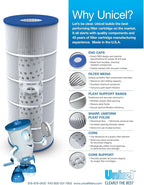 Unicel C-7350 50 Square Foot Media Replacement Hot Tub Spa Filter Cartridge - Image 6