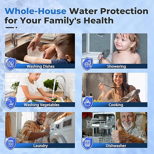 iSpring Whole House Water Filter System Ultimate PFAS Scale and Heavy Metals - Image 5