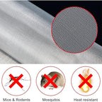 100 Mesh Stainless Steel Woven Wire, 0.18mm Fine Hole Screen Roll, - Image 5