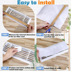 300 x 12 inch Air Vent Filters Polyester Floor Vent Filter Cut to Fit Dust - Image 4