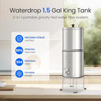 Waterdrop Gravity-fed Water Filtration System, NSF/ANSI 42&372 Certified Black - Image 4