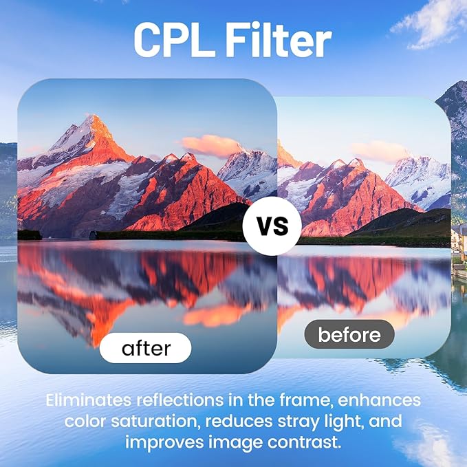 67mm UV/CPL/FLD Lens Filter Kit - Image 8