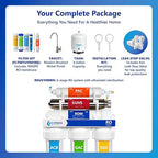 Express Water Reverse Osmosis Ultraviolet Water Filtration System – 100 GPD - Image 6