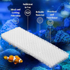 Maxcheck 10 Pcs Biological Filter Screens Bio-Screen Pad Filter Pad - Image 4