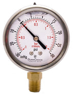 2-1/2" Oil Filled Vacuum Pressure Gauge by DirectMaterial