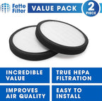 2 Pack of Premium H13 True Hepa Filter Compatible - Image 2