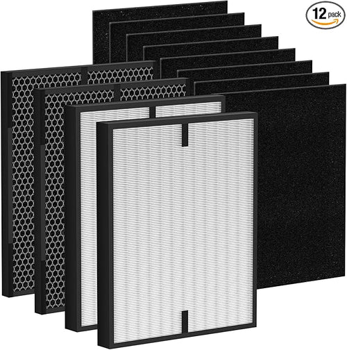 12 Pack 3000 Air Replacement Filter, Compatible by APRIL-FLOWER