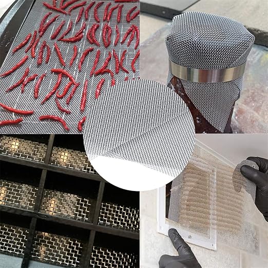 Wire Mesh Sheets Stainless Steel Woven Meshes Screen Filter Panels Vent Metal - Image 8