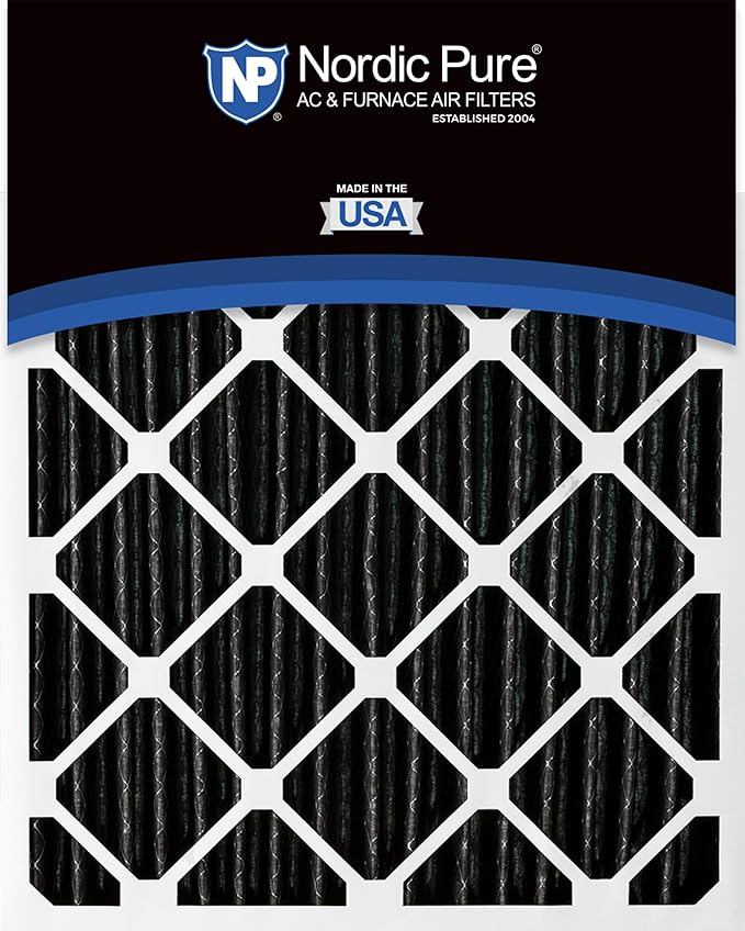 Nordic Pure 16x25x4 Pleated Plus Carbon Air Filters MERV 8 2 Pack - Image 5