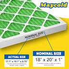 Maycold MERV 13 18x20x1 Air Filter, High-Efficiency Pleated AC & Furnace Filters - Image 3