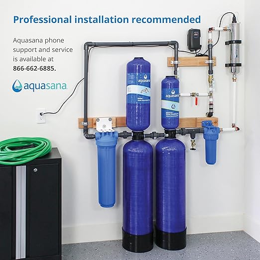 Aquasana Whole House Water Filter System | 1, 000 Gallons | Salt-Free Softener - Image 10