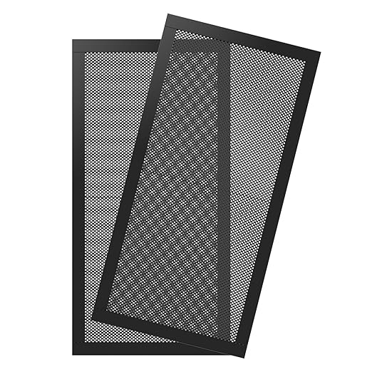 MoKo 120 x 240mm Dust Filter for Computer Cooler Fan, Magnetic Frame PC Fan by MoKo